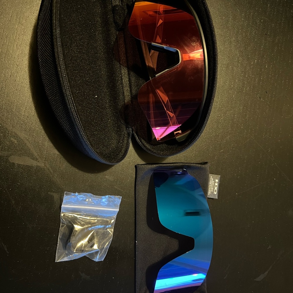 Oakley Sutro Lite Prizm Trail and Prizm Sapphire Lenses